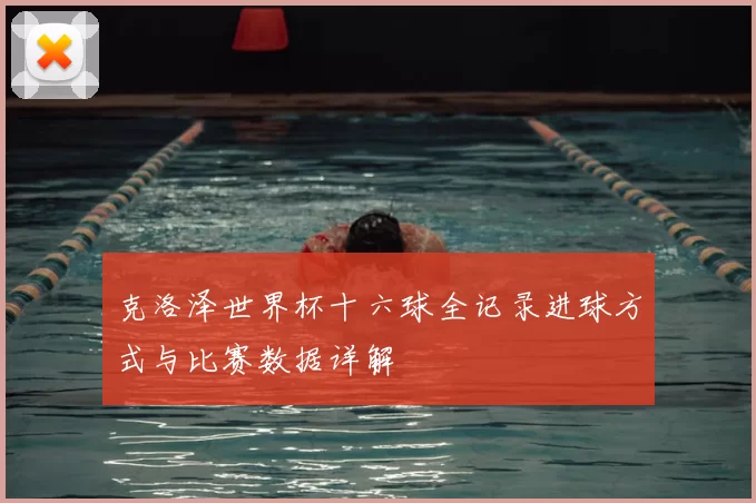克洛泽世界杯十六球全记录进球方式与比赛数据详解