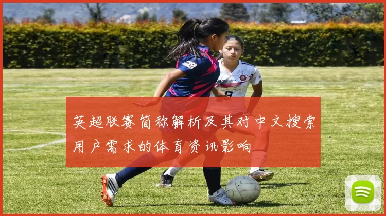 英超联赛简称解析及其对中文搜索用户需求的体育资讯影响